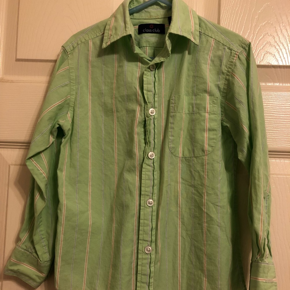 Class Club sz 5 button down shirt